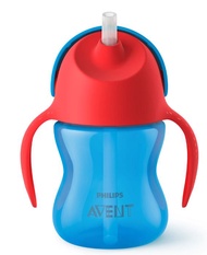PHILIPS AVENT QQ Rabbit/Dinosaur Straw Cup / Avent Cup Botol Minum Air Bayi / Botol Air / Baby Straw