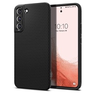 SPIGEN Case for Samsung Galaxy S22 Ultra / S22 Plus / S22 [Liquid Air] Cover with Diamond-Cut Patter