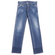【持續更新】DSQUARED2 S71LB0642 做舊褶皺牛仔褲，靛藍色，44碼，義大利製造，正品，男士款，成色極佳
