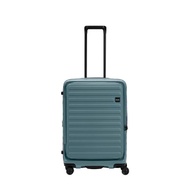 升級版【LOJEL】CUBO 26吋前開擴充防盜拉鍊擴充箱 岩石藍