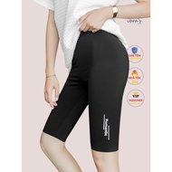 Ibra's Store Women's High Waist Cold Elastic Leggings, Gym Pants, Streetwear Pants with Good Elastic