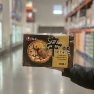 開市客Costco代購農心 辛拉麵Black 134g*10濃郁骨湯風味