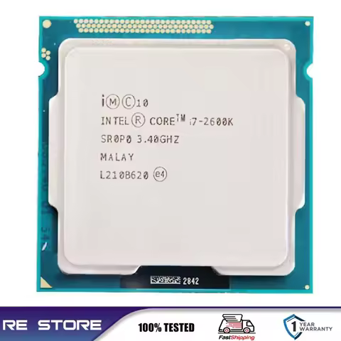 Intel Core i7 2600K 3.4GHz Quad-Core LGA 1155 cpu processor