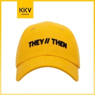 Kkv Tr Dark Gray 3D Embroidery Baseball Cap They Embroidered Baseball Cap