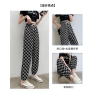 Alibaba patterned linen pants