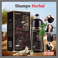 Hair Shampoo Dewa Zen Sampo Herbal Penghitam Rambut Permanen Penutup dan Penghilang Uban 500ML