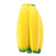 Toy Gift Kid Fun Cute Banana Straps Soft Cream Simulation Fruit Phone Slow Rising Jumbo Squishy Supe
