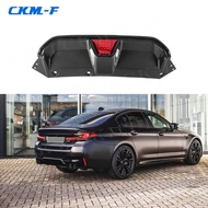 For BMW 5 Series M5 Competition 2020+ F90 Dry Carbon Fiber Rear Diffuser Bumper Lip Rear Bumper Guar