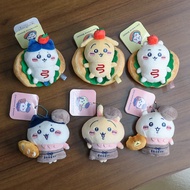 Jiikawa Pendant Bakery Staff Self-Laughing Bear Plush Doll Hot Dog Sandwich Little Eight Uzachi Doll