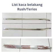 List kaca belakang Rush/Terios Lama