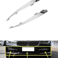 Front bumper decorative chrome strip For BMW 7 Series G12 G11 2016-2018