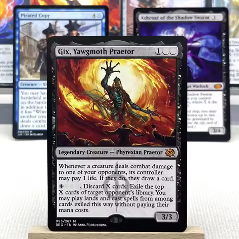 J22 BRO DMC HOLO5-Ⅰ03 Tcg proxy magical cards Rhystic Study Ashcoat of the Shadow Swarm Pirated Copy