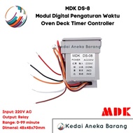 MDK DS-8 DS8 Module Modul Digital Timer Oven Deck Controller Kontroler