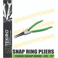 Snap Pliers StraightRing CLOSE 5" Snap/ Ring Pliers (ES) 5 inch TEKIRO