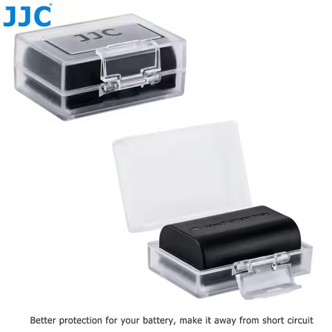 JJC Camera Battery Case for Canon LP-E17 LP-E6 LP-E6N LP-E10 Nikon EN-EL15a EN-EL14 Fuji NP-W126 NP-