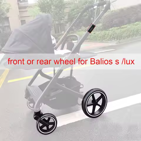 Stroller Wheel For Cybex Balios S Lux Front Or Rear One Direct Replace Back One With Frame Axle Tire