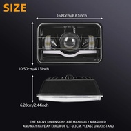 Projector 4"x6" LED Headlight H4656 H4651 LED Headlamp For Suzuki DRZ400S DRZ400SM DRZ250 DRZ400 DRZ