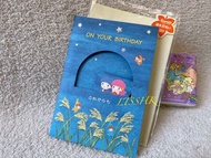 little twin stars twins star Kiki Lala  2002年 立體卡 心意卡 賀卡 生日卡 happy birthday card