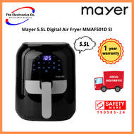 Mayer 5.5L Digital Air Fryer MMAF501D SI