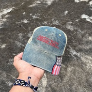 Dad Hat Distressed Denim Cap
