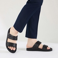 Dép Nam MWC 7914 - Dép Nam 2 Quai Ngang Chất Da Tổng Hợp Đế Viền Chỉ Bền Đẹp Êm Chân