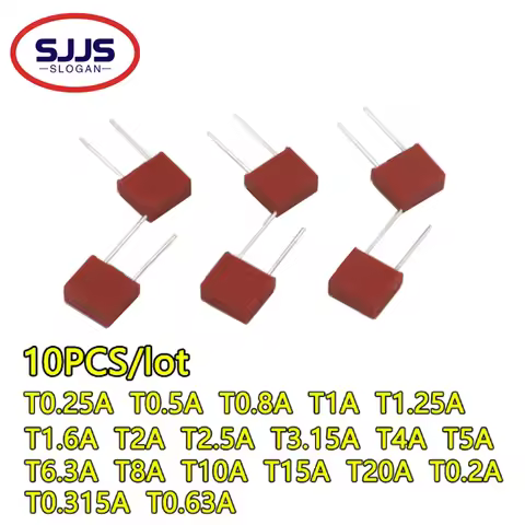 392 square fuse 250V fuse slow cut 250V T1A 2A 2.5A 3.15A 4A 5A 6.3A 8A 10A 15A 20A LCD TV power sup