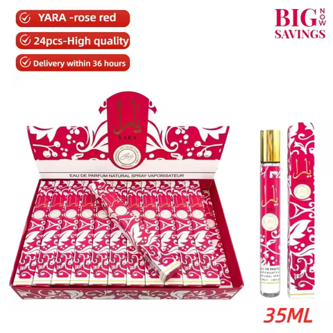 35ML1/24PCS Lattafa Perfumes Árabes Originales Perfumes De Mujer High-quality Long-lasting Fragrance