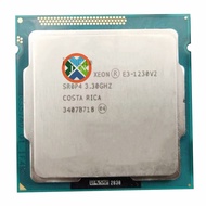 Used Xeon E3-1230 V2 e3 1230 V2 3.3GHz SR0P4 8M Quad Core LGA 1155 CPU E3 1230 V2 Processor free shipping