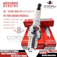 Spark 4PCS Plug DIFR6D13 Honda City GM6 Jazz GK CRZ BRV NGK IRIDIUM TT /12290-RB0-J11 Mlc12 /12290-R