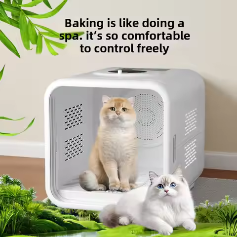 Pet drying box Intelligent hair dryer Automatic silent large-capacity drying ******iversal dryer for