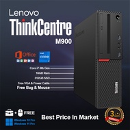 Lenovo ThinkCentre M900 SFF Intel® Core™ i7 i7-6700 8 GB DDR4-SDRAM 256 GB SSD NVIDIA® GeForce® GT 720