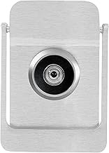 Rockwood 614V.26D Brass Door Knocker with Door Viewer, 2-1/8" Width x 3" Height, Satin Chrome Plated