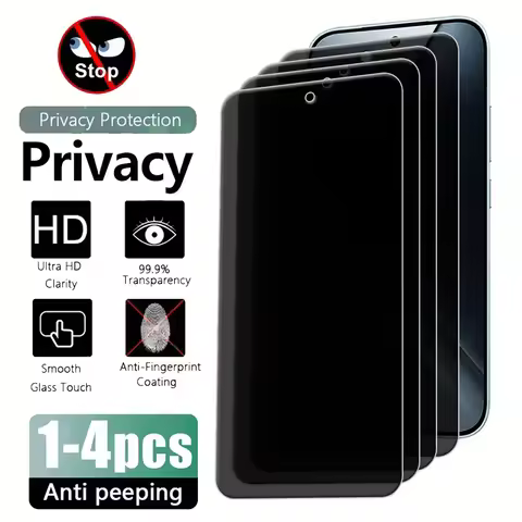 4/3/2/1Pcs For Poco X8 Pro Glass Xiaomi Poco X8 Pro Max Tempered Glass Privacy Anti-Spy HD 9H Cover 