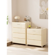 Japanese Drawer Storage Cabinet Multi-layer Plastic Storage Cabinet Movable Bedside Cabinet Househol