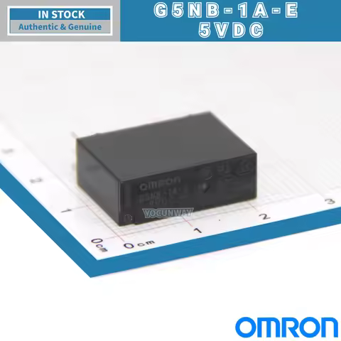 OMRON G5NB-1A-E PCB Power Relay 4-PIN 5A 5VDC 12VDC 24VDC DC Control Relay for Electronics Original 