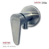 Karat Faucet ก๊อกเดี่ยวติดผนัง สำหรับฝักบัวสายอ่อน วาล์วฝักบัว SUS304 รุ่น KF-74-870-63