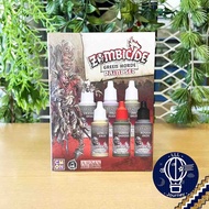 Army Painter Warpaints Zombicide Green Horde Set / Warpaints Black Plague [Accessories for Boardgame