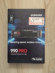 Samsung 990 Pro 1tb ssd 全新未開封