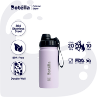 Botella Vacuum Flask (410ml/14oz) Thermos Stainless Steel Water Bottle Temperature Retention up to 2