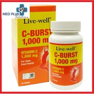 Live-well C-Burst 1,000mg Tablets 30's