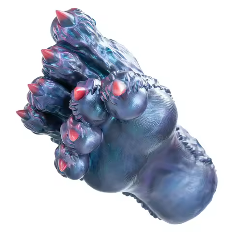 SHAZ Monster Foot Male Masturbator Tight Channel Silicone Onahole Pocket Pussy Animal Vagina Fantasy