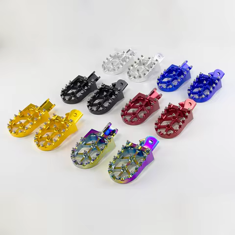 For HONDA CRF150F CRF230F CRF150 CRF230 F CRF 150F 230F 230 F Motorcycle Footrest Footpegs Foot Pegs