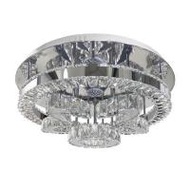 ไฟถาด LED EVL CFC-11038 48 วัตต์ DAYLIGHT/COOL WHITE/WARM WHITE สีเงิน 7+1 หัว (1154836)