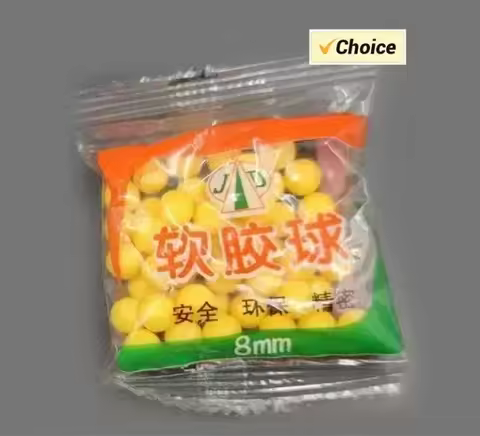 7-8mm Soft Rubber Ball Bullets