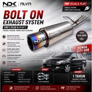 NDK knalpot Bolt ON HONDA CITY GD8 IDSI VTEC MUFFLER DK03V4 NDK CAR RACINGknalpot HONDA CITY GD8 NDK