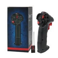 {UU61} DS-4A HotRC 2.4G 4ช่องเครื่องรับส่งวิทยุ RC มือเดียวพร้อมเครื่องบินโดรนเรือรถตัวรับสัญญาณสำหร