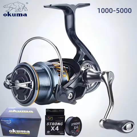 Okuma's New Lure Reel with 18kg Braking Force Adopts Professional Fishing Machinery and Precise Tran