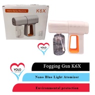 Handheld Wireless Fogging Machine/Blue Light Nano Spray Gun/Disinfectant Spray Disinfection Gun