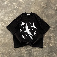 Lessegos Boxy Tshirt Fokker Heavy weight 16s Black