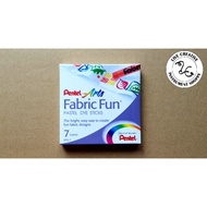 PENTEL ARTS Fabric Fun Pastel Dye Sticks - 7 Fun Colours